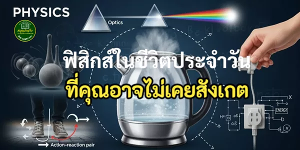 ฟิสิกส์ในชีวิตประจำวัน ที่คุณอาจไม่เคยสังเกต
